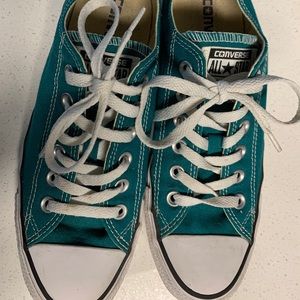 Womens teal converse